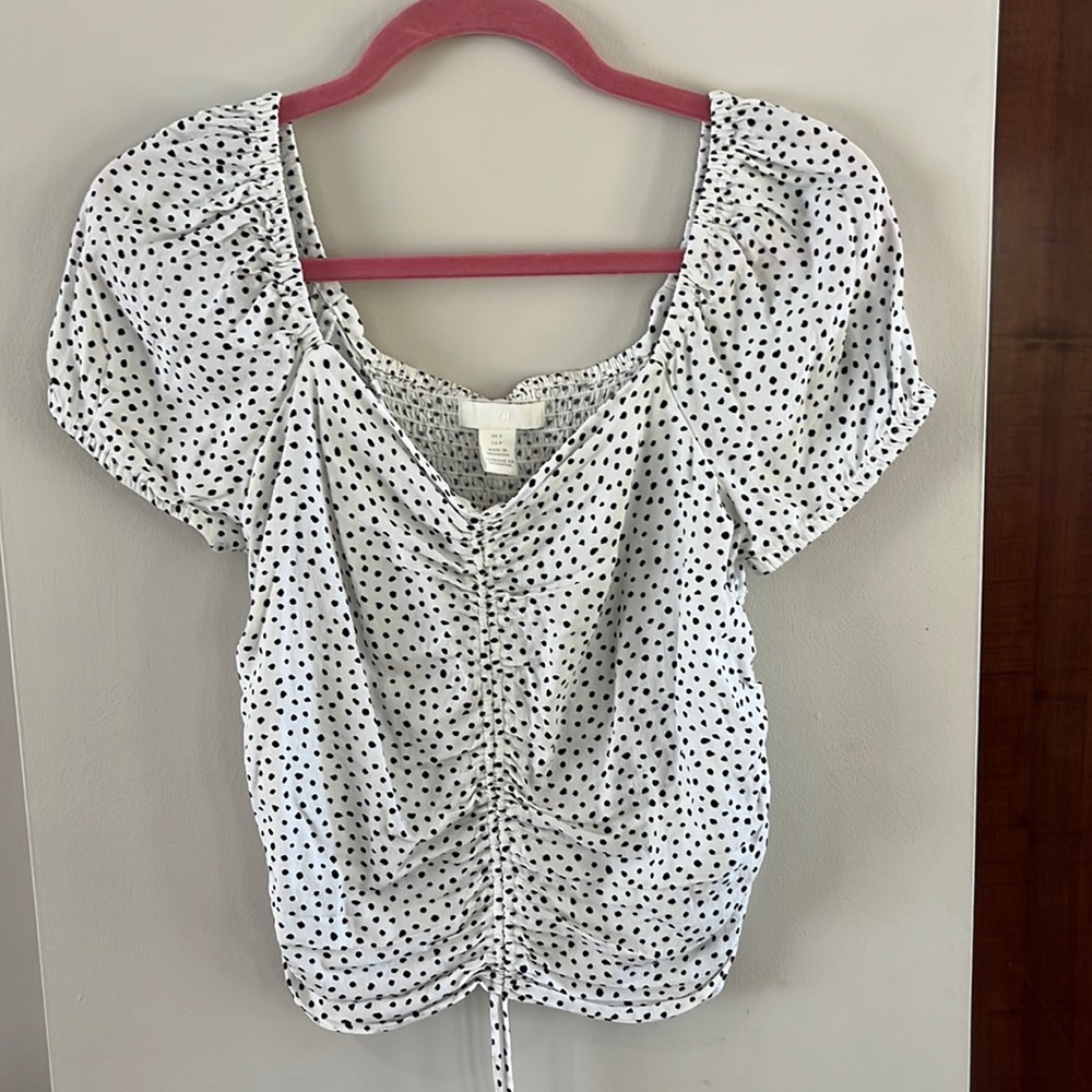 H&M Polka Dot Blouse